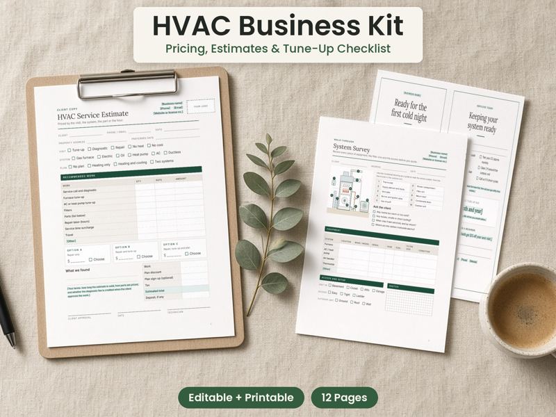 HVAC Business Kit cover